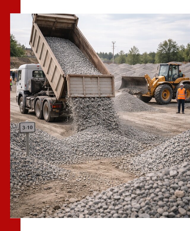 Гранитный щебень фракции 3–10: доставка и продажа в Сергиевом Посаде