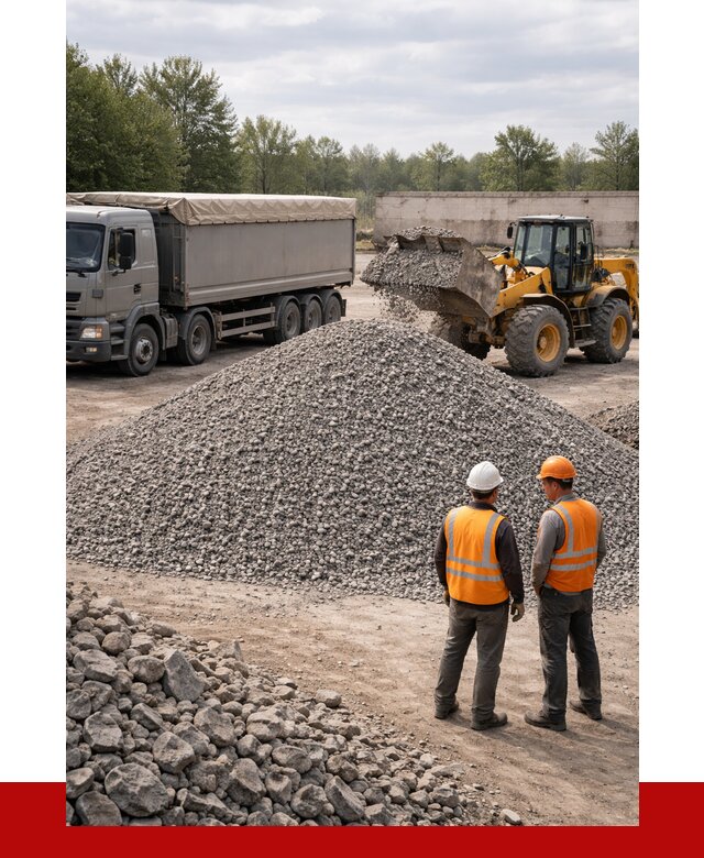 Гранитный щебень фракция 5-20 в Сергиевом Посаде от 4298 руб | ПРОНЕРУДСгп