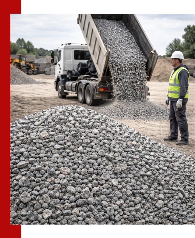 Доставка и продажа гранитного щебня фракции 5-20 в Сергиевом Посаде