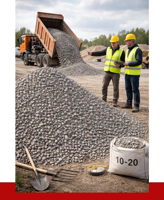 Гранитный щебень фракция 10-20 в Сергиевом Посаде от 4298 руб.|ПРОНЕРУДСгп