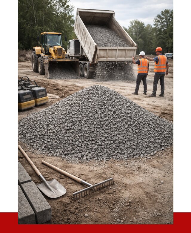 Гравийный щебень купить в Сергиевом Посаде от 2251 р. ПРОНЕРУДСгп