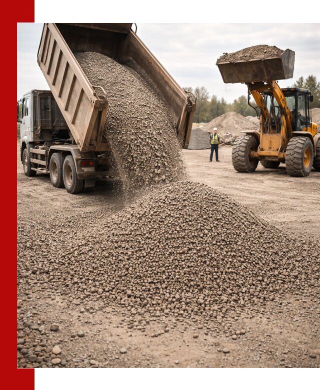Гравийный щебень фракция 3–10 с доставкой в Сергиевом Посаде
