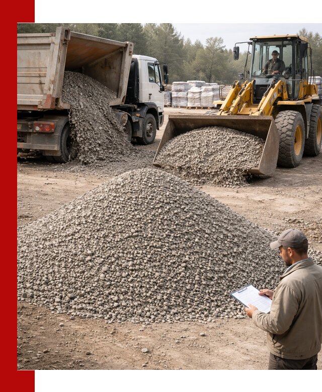 Гравийный щебень фракция 5–10 с доставкой в Сергиевом Посаде