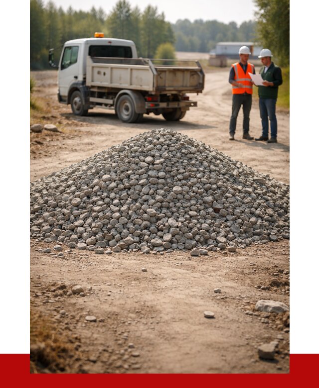 Гравийный щебень фракция 20-40 в Сергиевом Посаде от 1228 р. | ПРОНЕРУДСгп