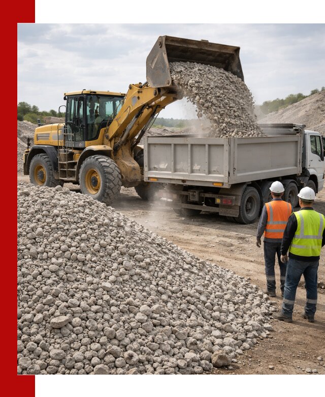 Доломитовый щебень фракция 40–71 доставка и продажа в Сергиевом Посаде