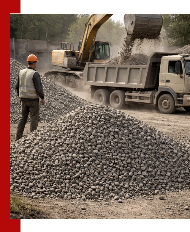 Шлаковый щебень фракция 5-20 с доставкой в Сергиевом Посаде