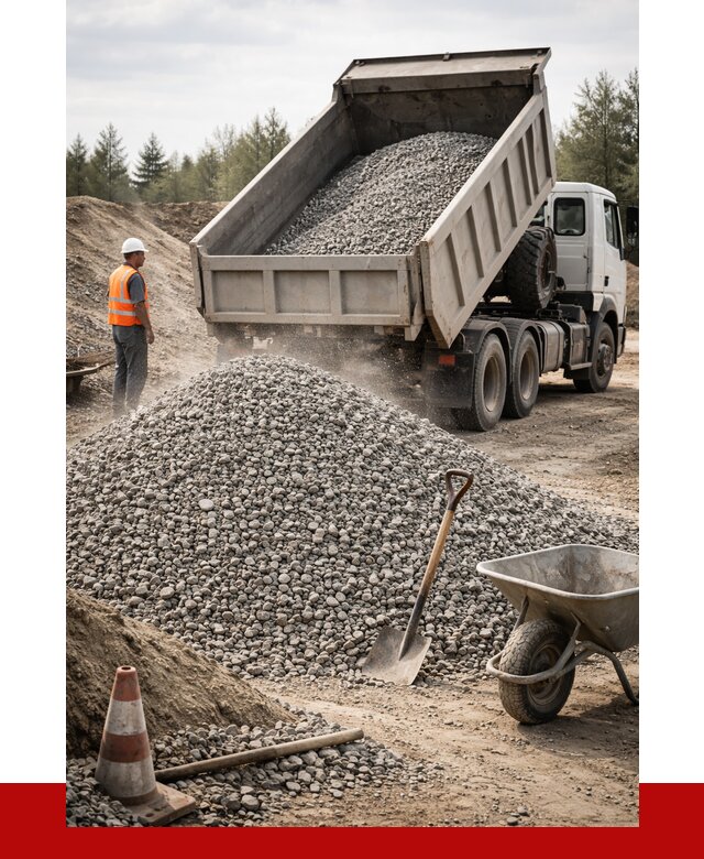 Купить вторичный щебень в Сергиевом Посаде от 1535 р. - ПРОНЕРУДСгп