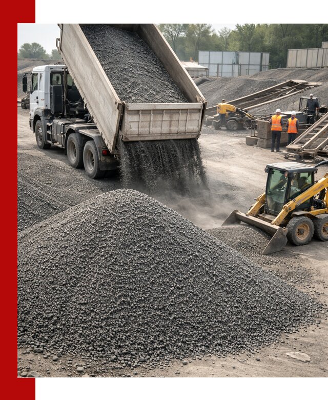 Вторичный щебень фракция 0–5 с доставкой в Сергиевом Посаде