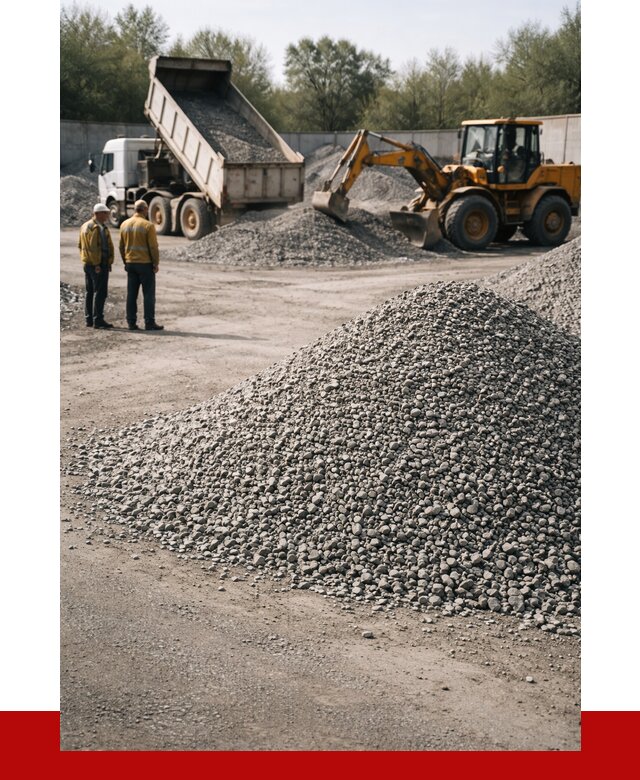 Вторичный щебень фр. 5-20 в Сергиевом Посаде от 1637 р. - ПРОНЕРУДСгп