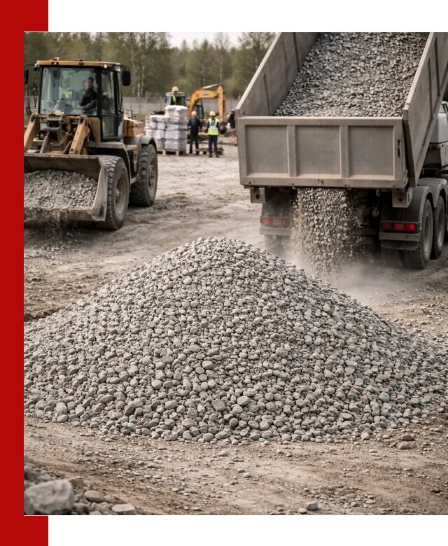 Вторичный щебень фракции 5-20 в Сергиевом Посаде — доставка и продажа крупнотоннажно