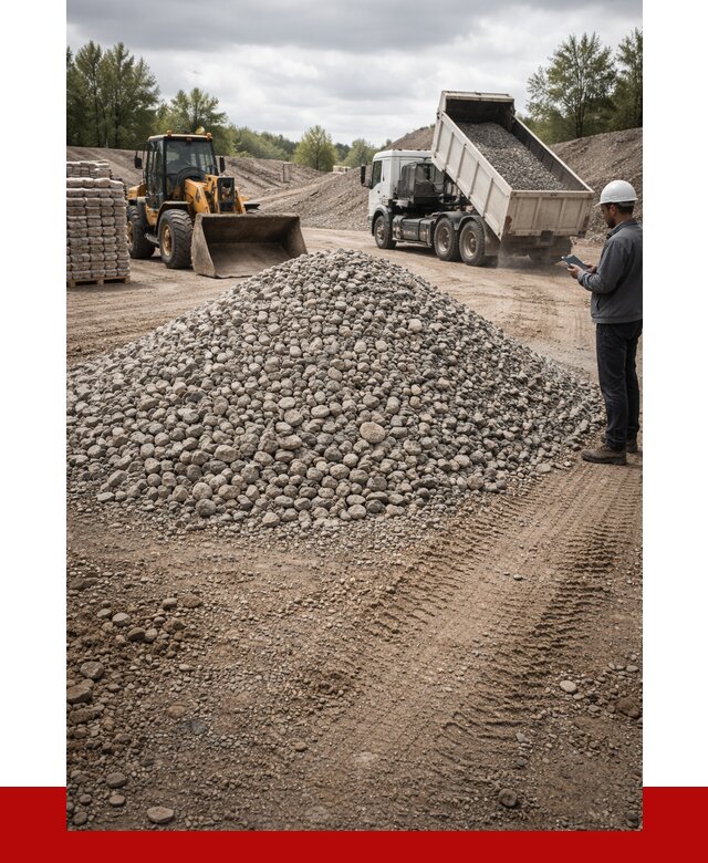 Купить бетонный щебень в Сергиевом Посаде, от 3275 р. ПРОНЕРУДСгп