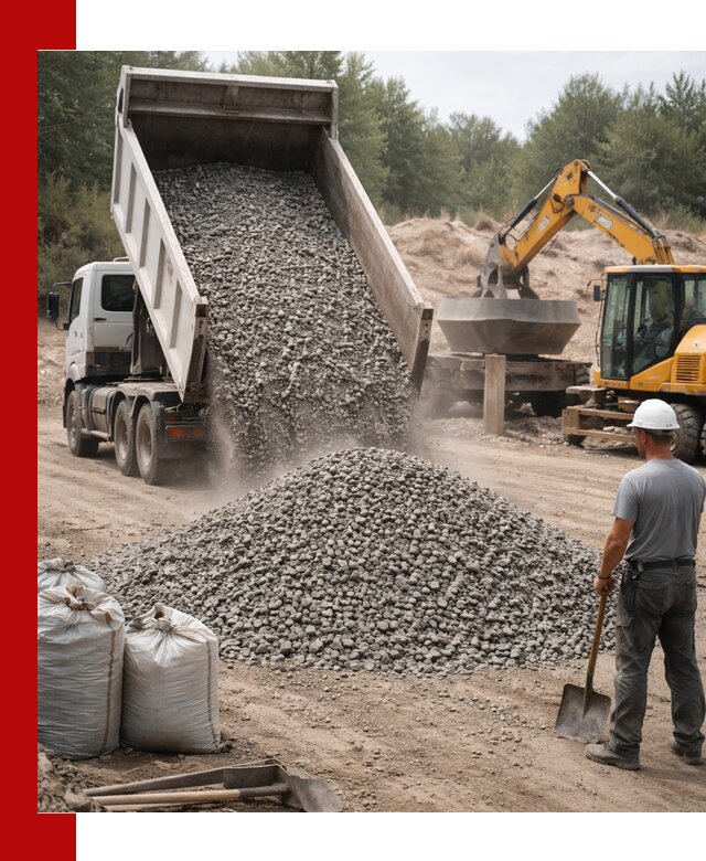 Доставка и продажа бетонного щебня в Сергиевом Посаде