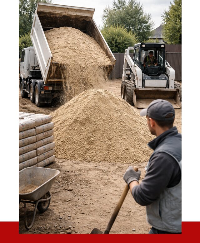 Мытый речной песок с доставкой в Сергиевом Посаде от 1484 р. | ПРОНЕРУДСгп