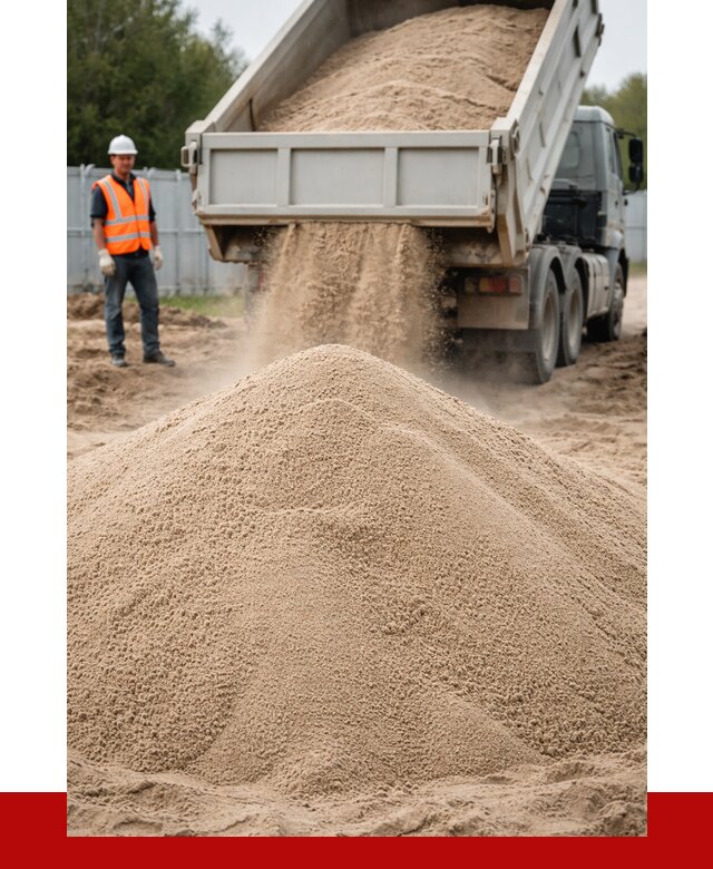 Купить сеяный песок с доставкой в Сергиевом Посаде от 2251 р ПРОНЕРУДСгп