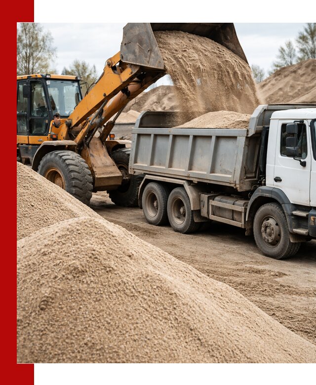 Доставка сеяного песка в Сергиевом Посаде оптом и в розницу
