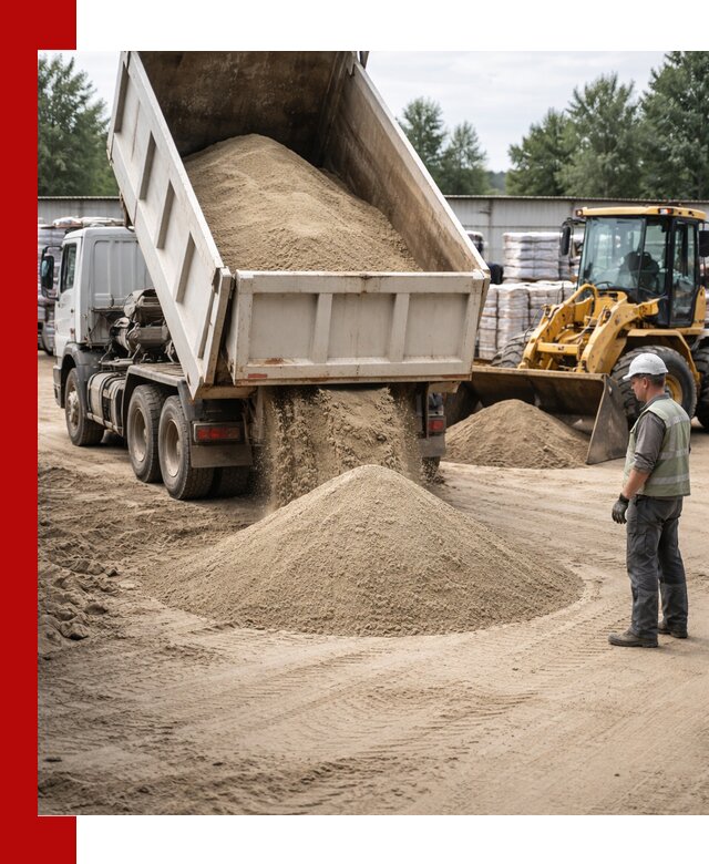 Поставка и доставка песка для бетона в Сергиевом Посаде