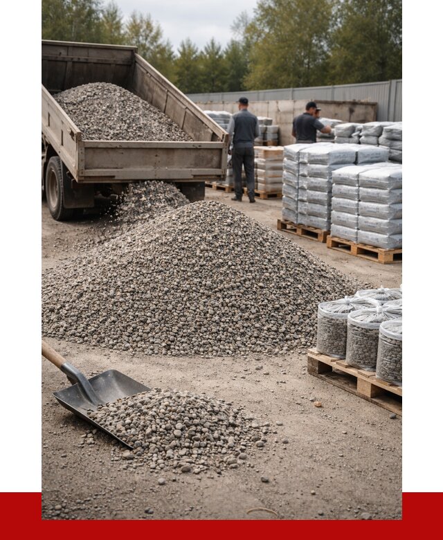 Гравий фракция 5-20 в Сергиевом Посаде купить от 2354 р. ПРОНЕРУДСгп