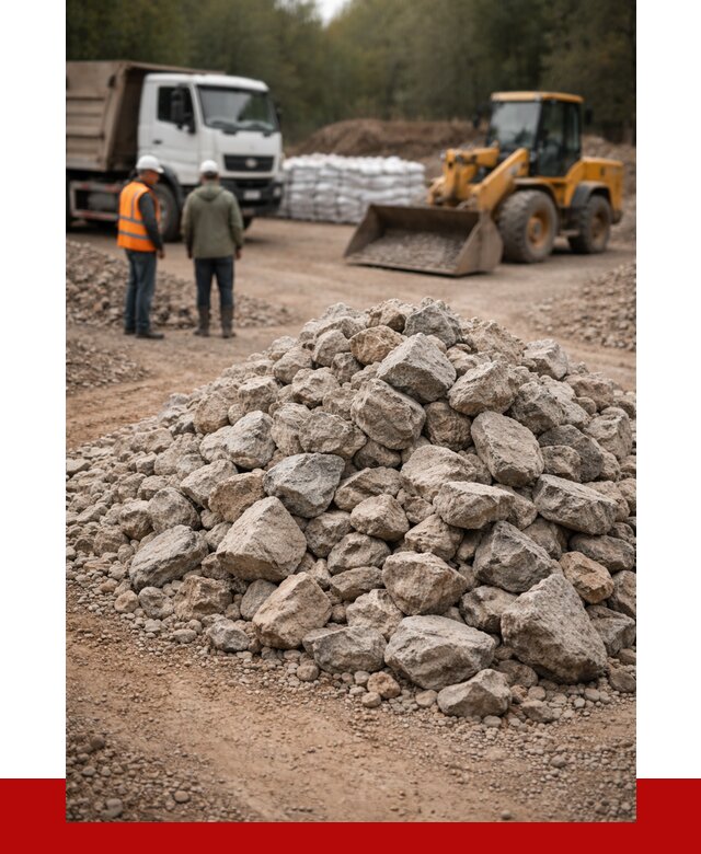 Купить бутовый камень с доставкой в Сергиевом Посаде от 2354 р. | ПРОНЕРУДСгп