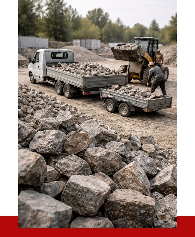 Купить бутовый камень гранитный в Сергиевом Посаде от 2866 р. | ПРОНЕРУДСгп