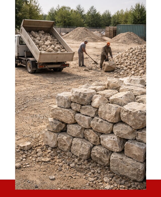 Бутовый камень известняковый в Сергиевом Посаде от 4298 р. | ПРОНЕРУДСгп