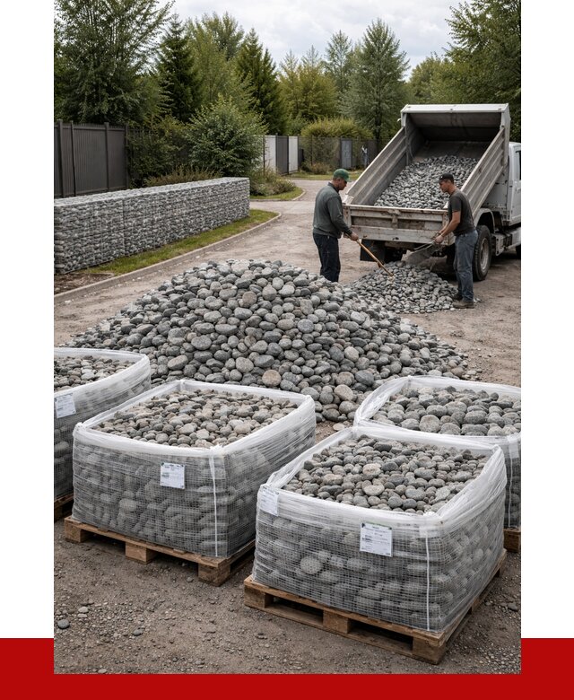 Камень для габионов в Сергиевом Посаде от 4298 р. за куб | ПРОНЕРУДСгп