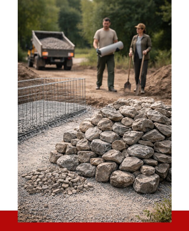 Камень для габионов фракция 100-200 в Сергиевом Посаде от 4912 р. | ПРОНЕРУДСгп