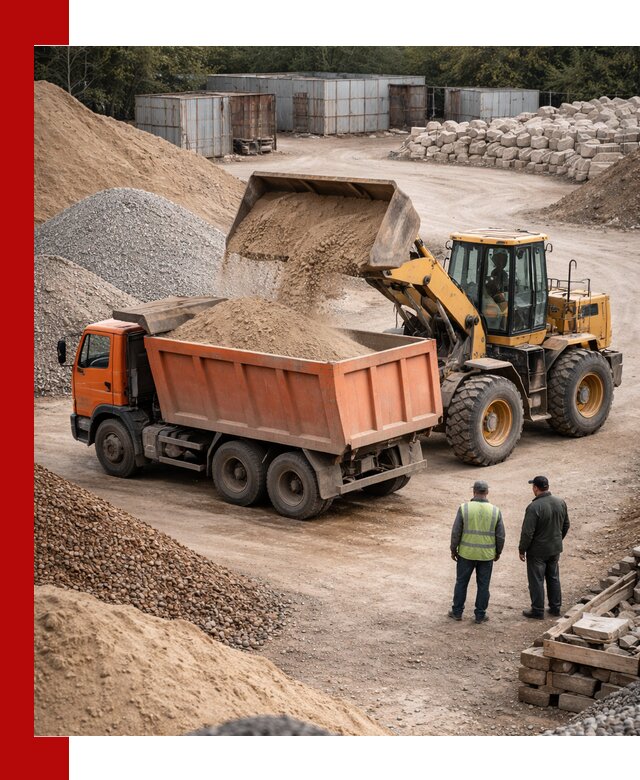 Доставка сыпучих смесей и смесей для стройки в Сергиевом Посаде