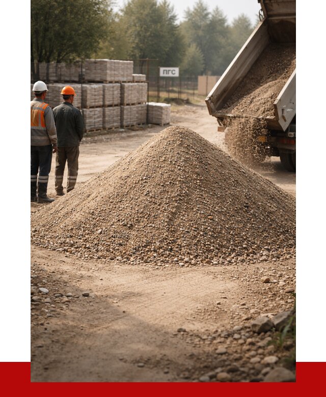 ПГС С1 с доставкой в Сергиевом Посаде от 2866 р. за куб | ПРОНЕРУДСгп
