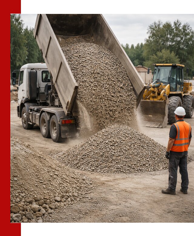 Доставка щпс в Сергиевом Посаде — щебеночно-песчаная смесь под заборы и дорожки