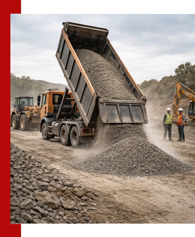 Щебёночно-песчаная смесь ЩПС С1 с доставкой в Сергиевом Посаде