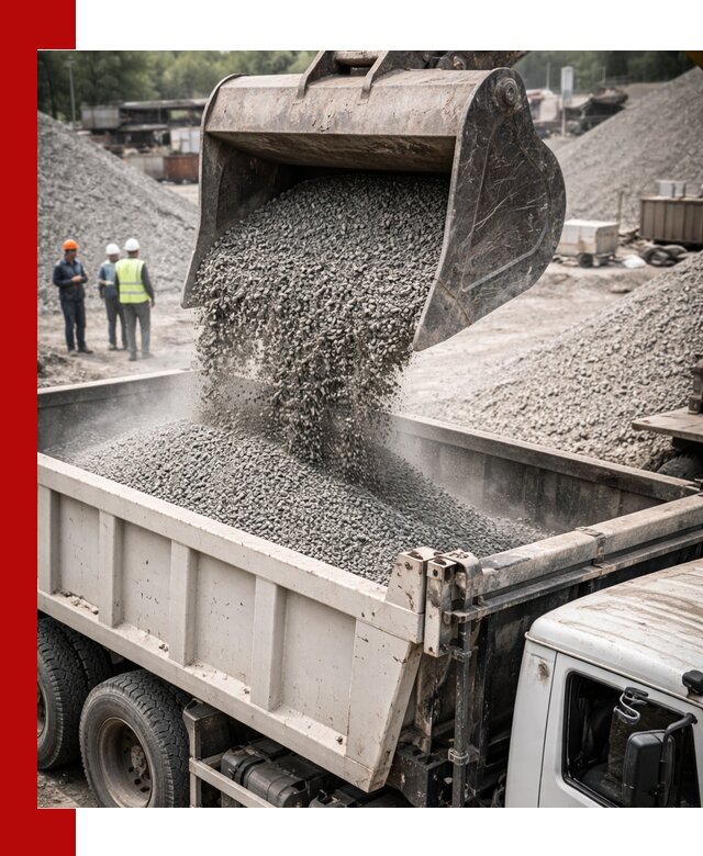 Отсев и крошка для строительства и дорожных работ в Сергиевом Посаде