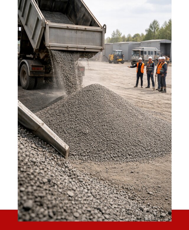 Гравийный отсев 0-5 в Сергиевом Посаде от 1228 р. с доставкой | ПРОНЕРУДСгп