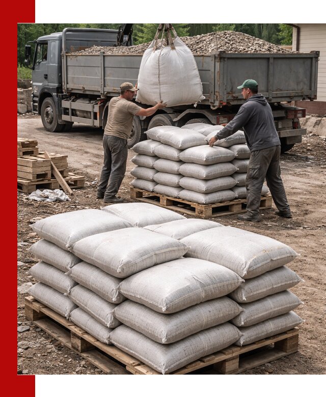 Керамзит в мешках с доставкой в Сергиевом Посаде от компании-поставщика