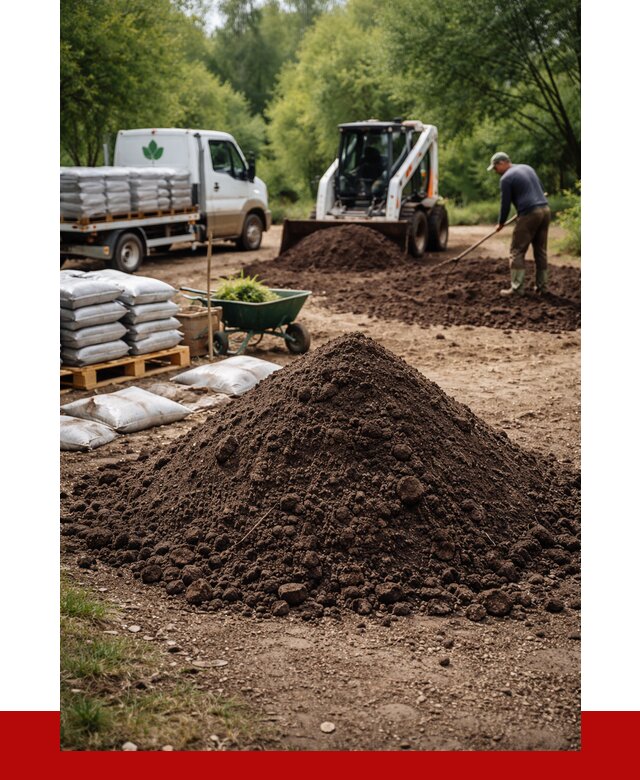 Грунт для озеленения с доставкой в Сергиевом Посаде от 1842 р. | ПРОНЕРУДСгп