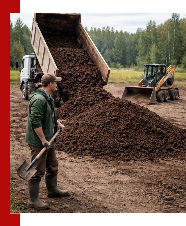 Купить верховой торф с доставкой в Сергиевом Посаде для садоводства и растений