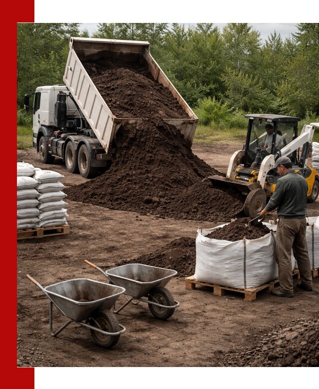 Доставка и продажа торфогрунта в Сергиевом Посаде оптом и в розницу