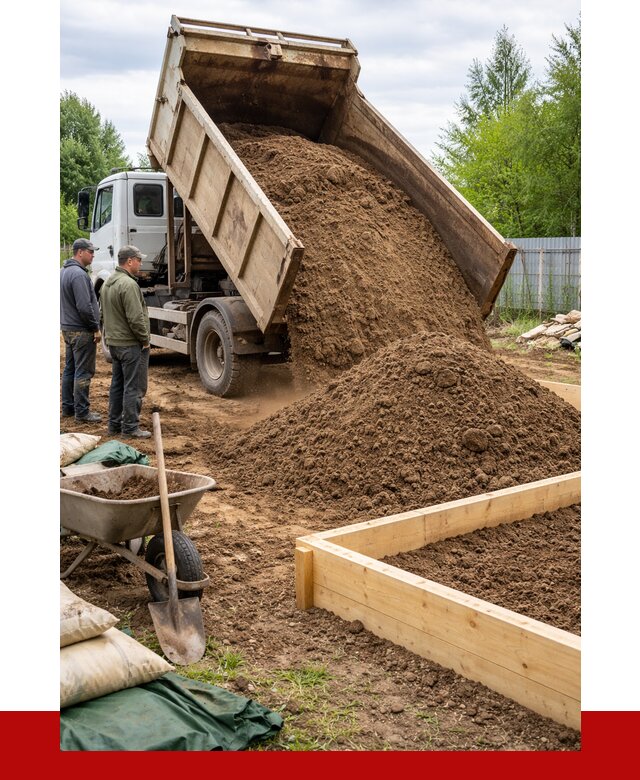Торфо песчаная смесь в Сергиевом Посаде с доставкой от 1893 р. | ПРОНЕРУДСгп