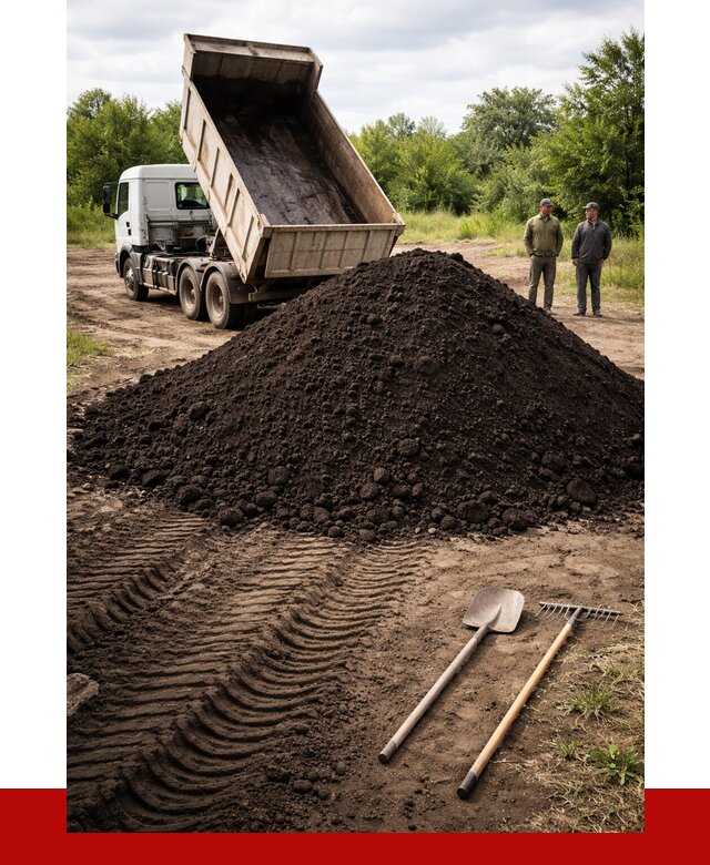 Купить чернозем навалом в Сергиевом Посаде от 1228 р. за куб | ПРОНЕРУДСгп