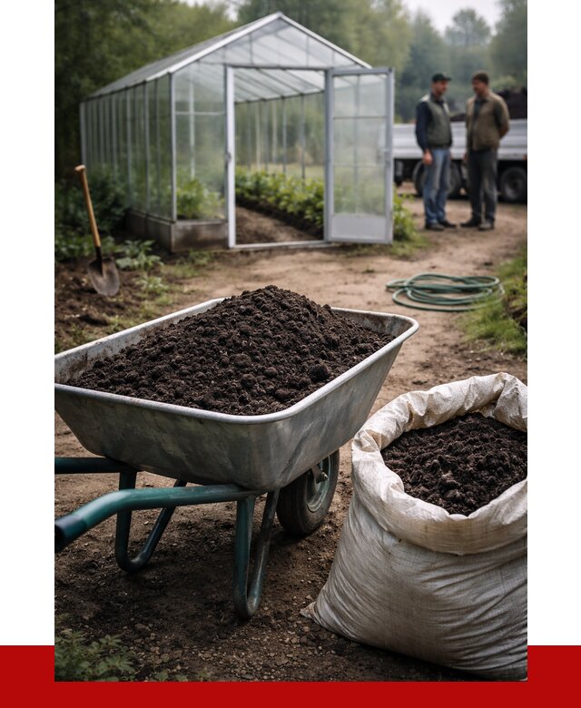 Чернозем для теплицы в Сергиевом Посаде с доставкой от 1535 р. | ПРОНЕРУДСгп