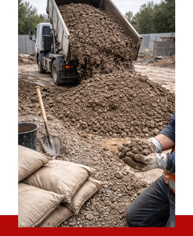 Купить глина для засыпки в Сергиевом Посаде от 1228 р. за куб | ПРОНЕРУДСгп