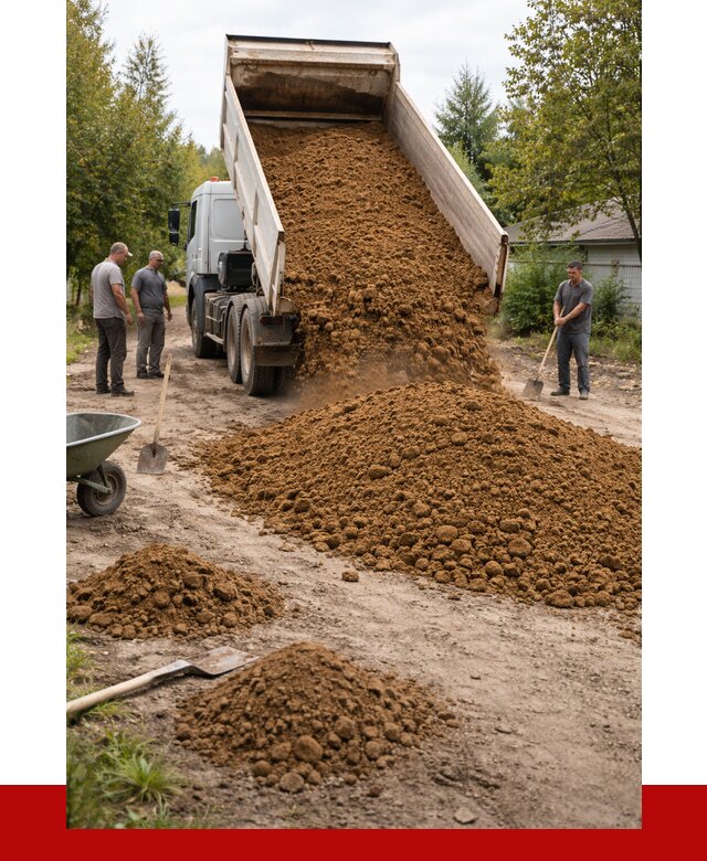 Купить суглинок с доставкой в Сергиевом Посаде от 2559 р. за куб | ПРОНЕРУДСгп