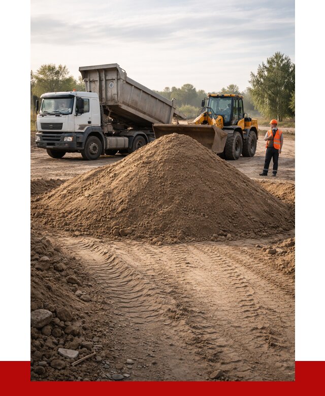 Купить песчаный грунт с доставкой в Сергиевом Посаде от 4298 р. | ПРОНЕРУДСгп