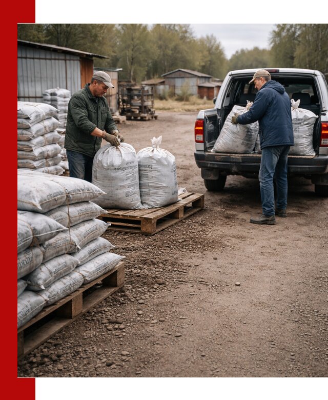 Купить конский навоз в мешках с доставкой в Сергиевом Посаде