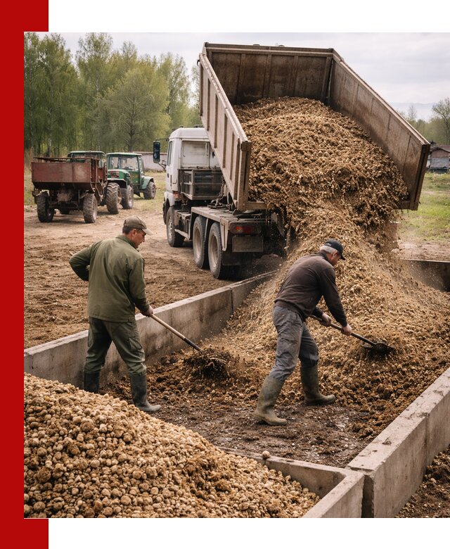 Куриный помет с доставкой в Сергиевом Посаде оптом и в розницу