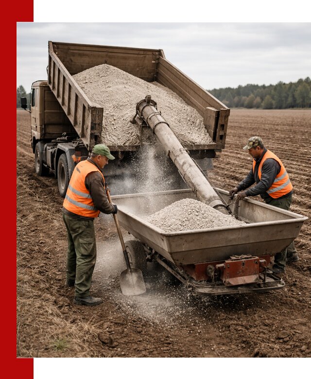 Доставка и продажа суперфосфата оптом и в розницу в Сергиевом Посаде