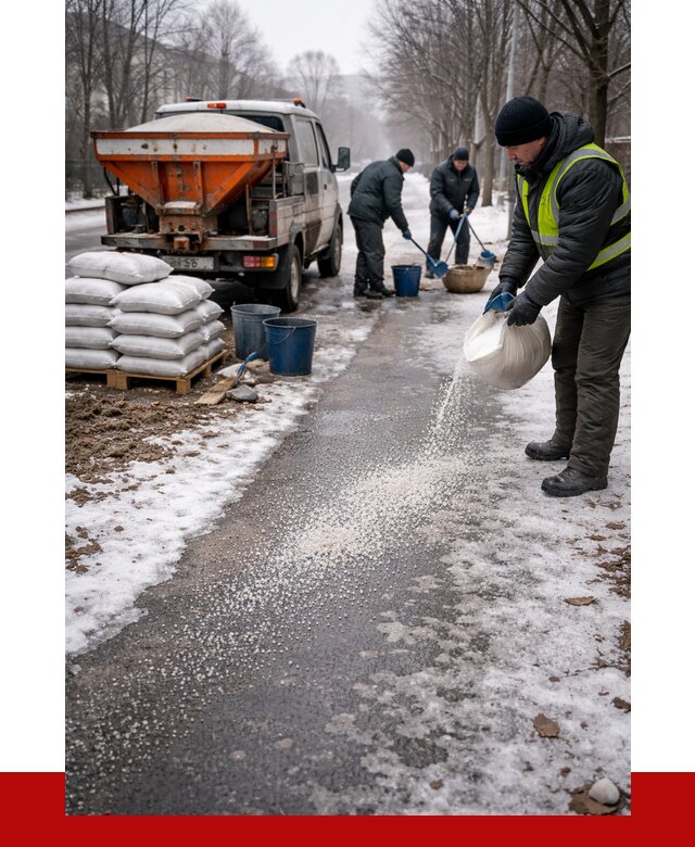 Реагент против гололеда в Сергиевом Посаде с доставкой от 4605 р. | ПРОНЕРУДСгп