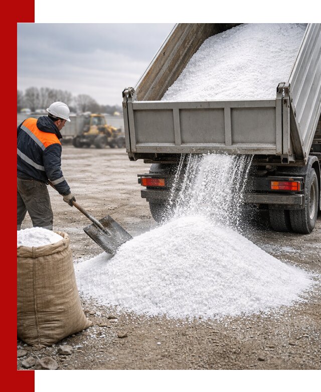 Поставка хлористого натрия оптом и в розницу в Сергиевом Посаде