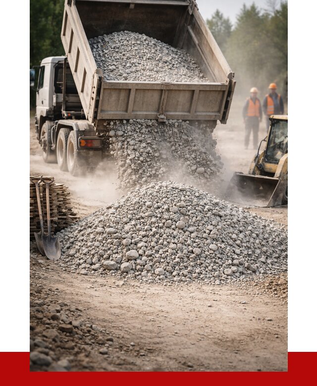 Купить дробленый бетон в Сергиевом Посаде от 1740 р./куб | ПРОНЕРУДСгп
