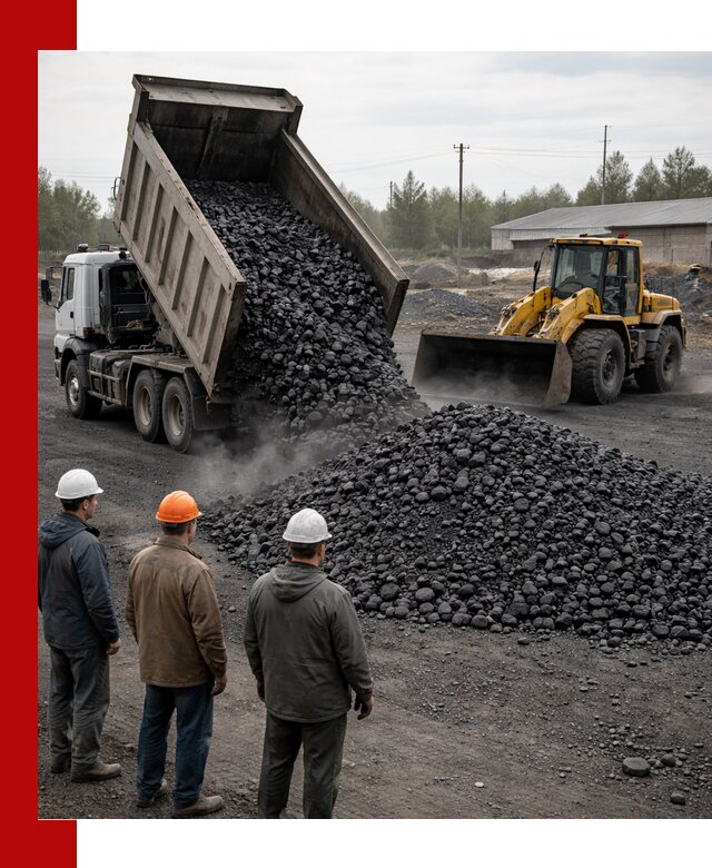 Доставка угля антрацита в Сергиевом Посаде с самосвалами и погрузкой