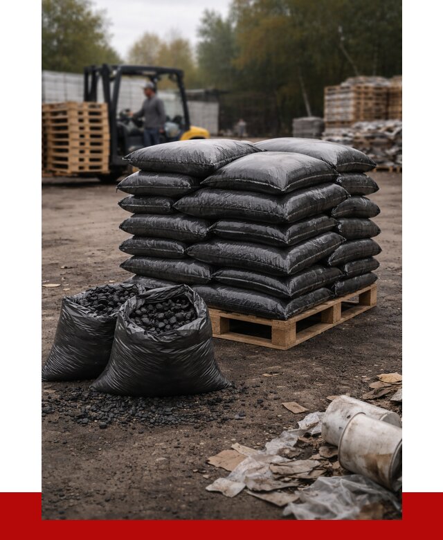 Купить уголь в мешках с доставкой в Сергиевом Посаде от 7676 р. | ПРОНЕРУДСгп